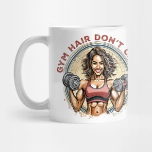 Gym hair don't care Mug